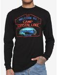 Friday The 13th Welcome To Crystal Lake Long-Sleeve T-Shirt, BLACK, hi-res