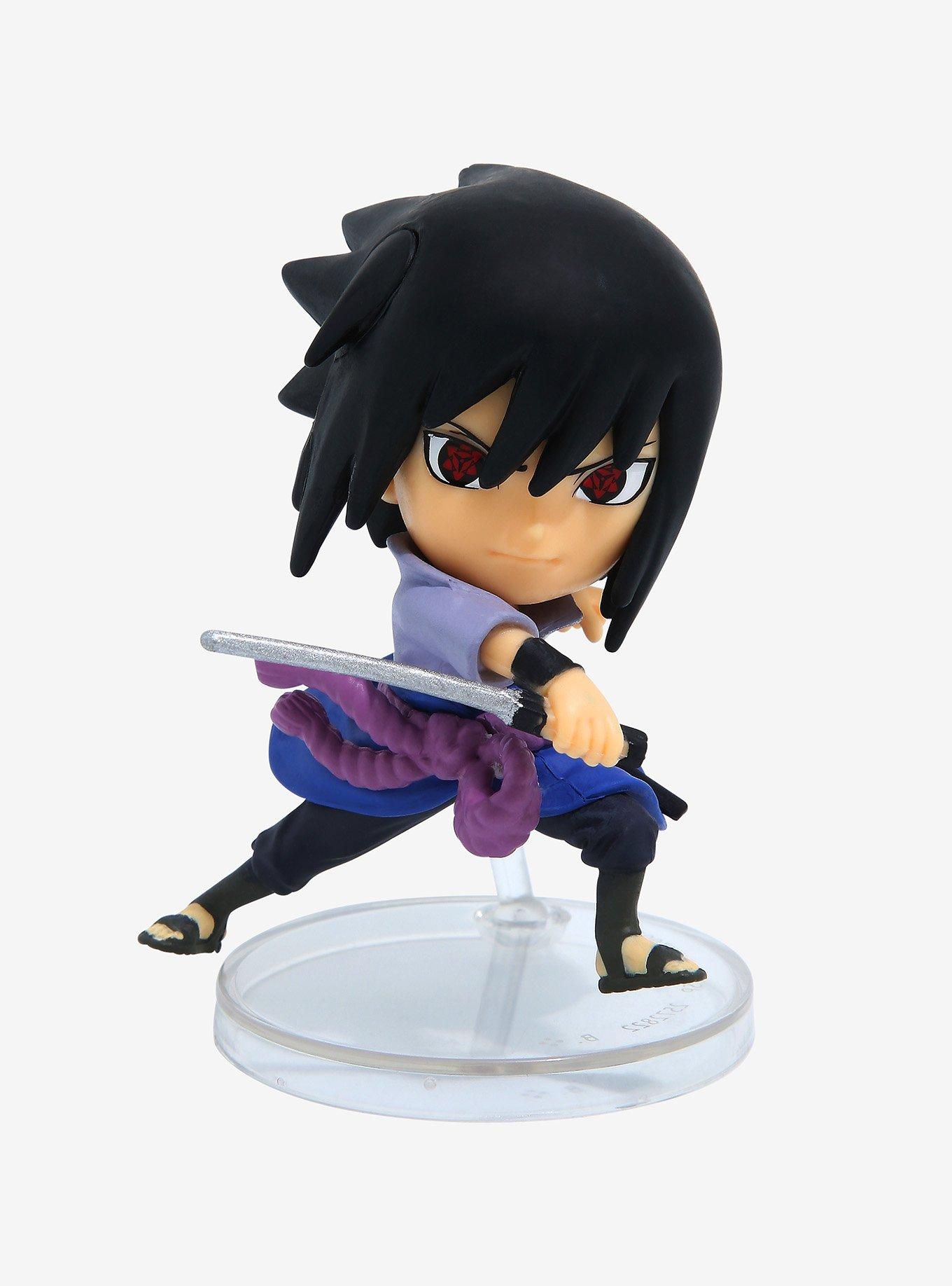 Bandai Spirits Naruto Shippuden Chibi Masters Sasuke Uchiha Figure, , hi-res