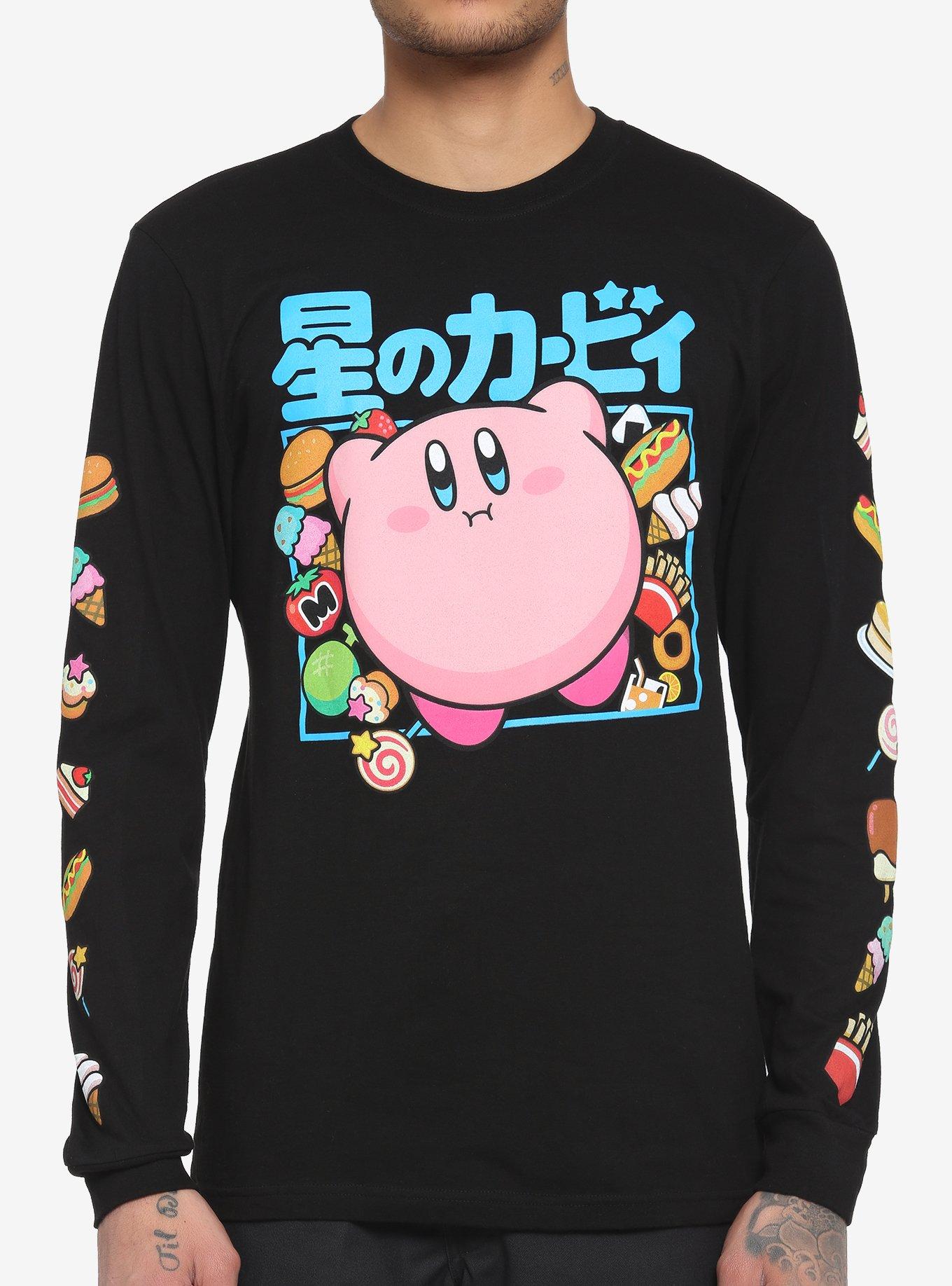 Nintendo Kirby Cloud Portrait Layered Long Sleeve T-Shirt - BoxLunch  Exclusive