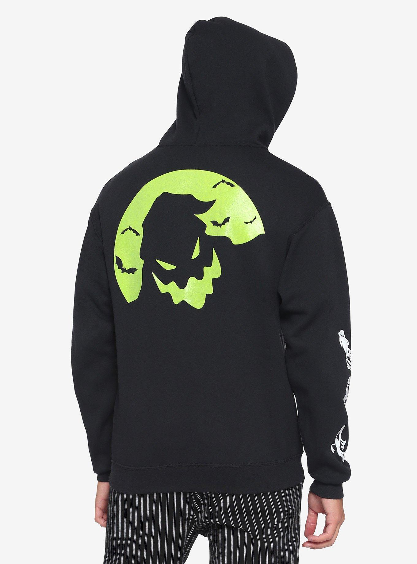 The Nightmare Before Christmas Pumpkin King Glow-In-The-Dark Hoodie | Hot  Topic