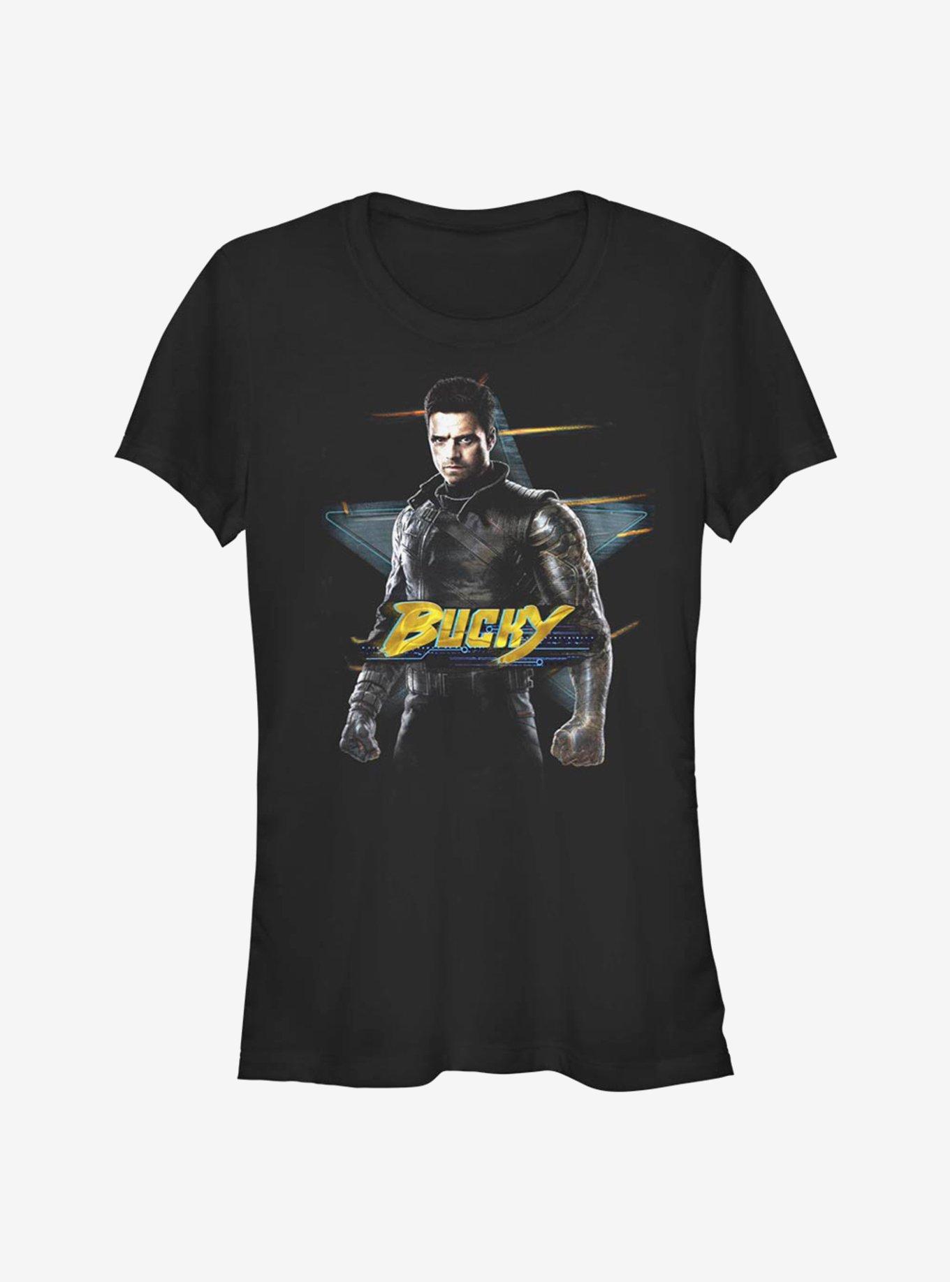 Marvel The Falcon And The Winter Soldier Bucky Girls T-Shirt, , hi-res