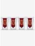 Game Of Thrones Lannister Banner Pint Glass 4 Pack, , hi-res