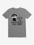 iCreate I Have The Answers You Seek T-Shirt, , hi-res