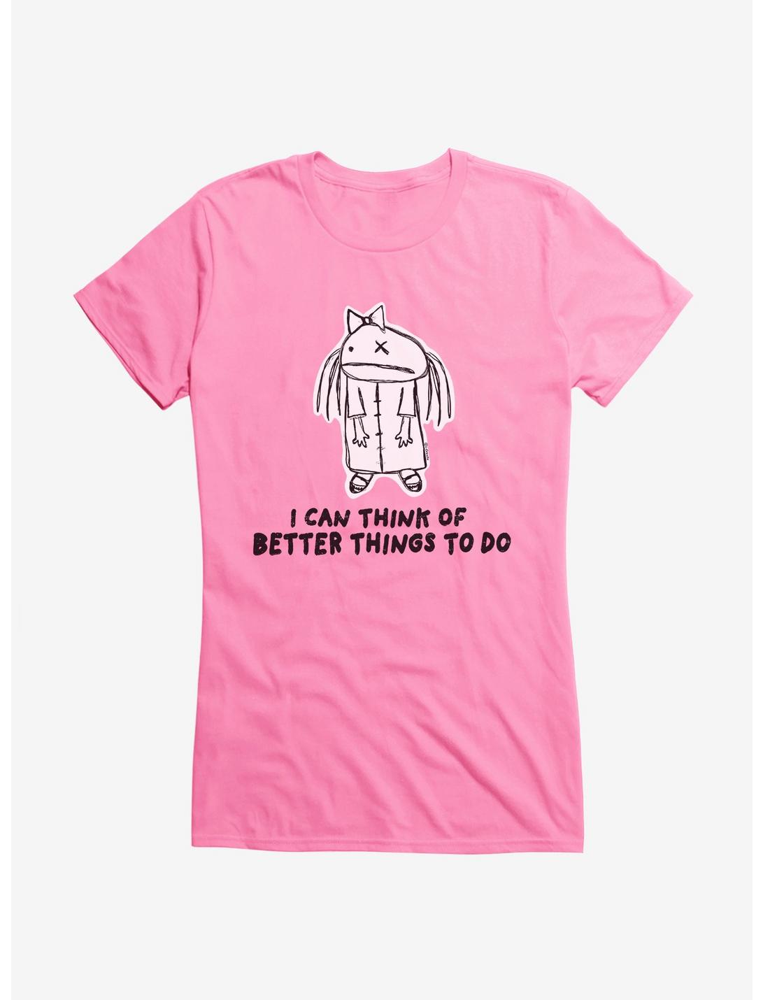 iCreate I Can Think Of Better Things To Do Girls T-Shirt, , hi-res