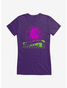 iCreate Neon Graffiti Basketball Skills Girls T-Shirt, , hi-res