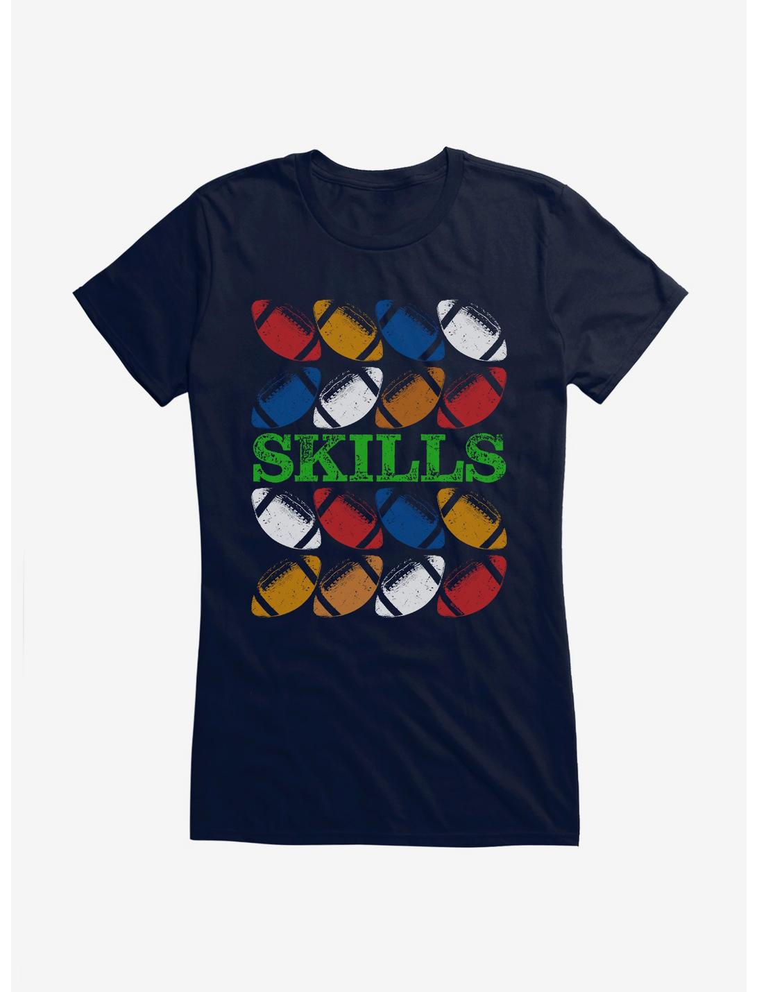 iCreate Colorful Football Skills Girls T-Shirt, , hi-res