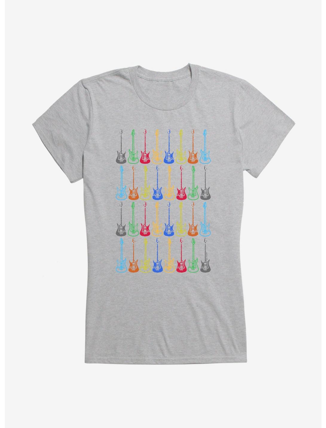 iCreate Colorful Guitar Rows Girls T-Shirt, , hi-res