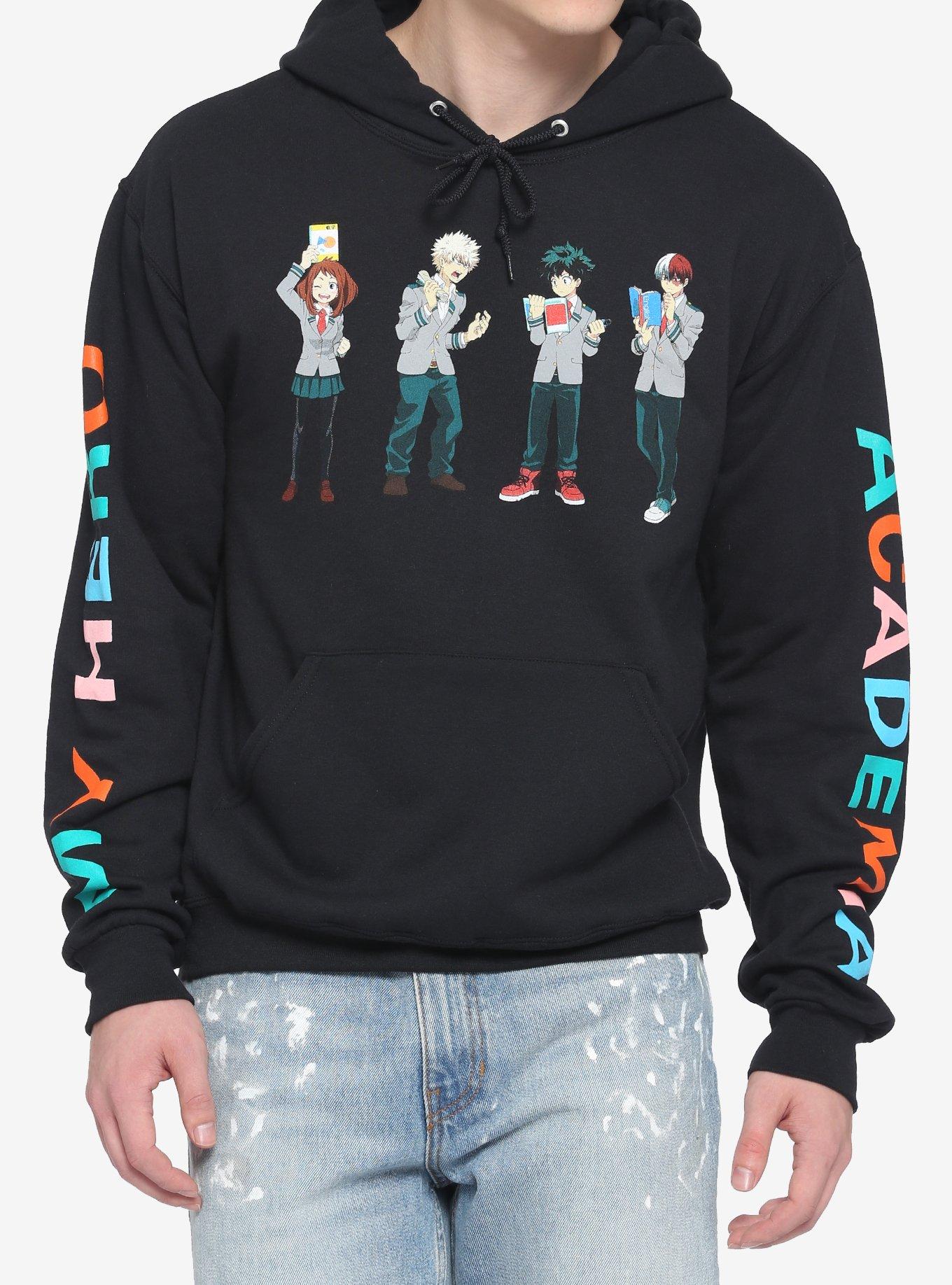 Bakugo hoodie hot sale hot topic