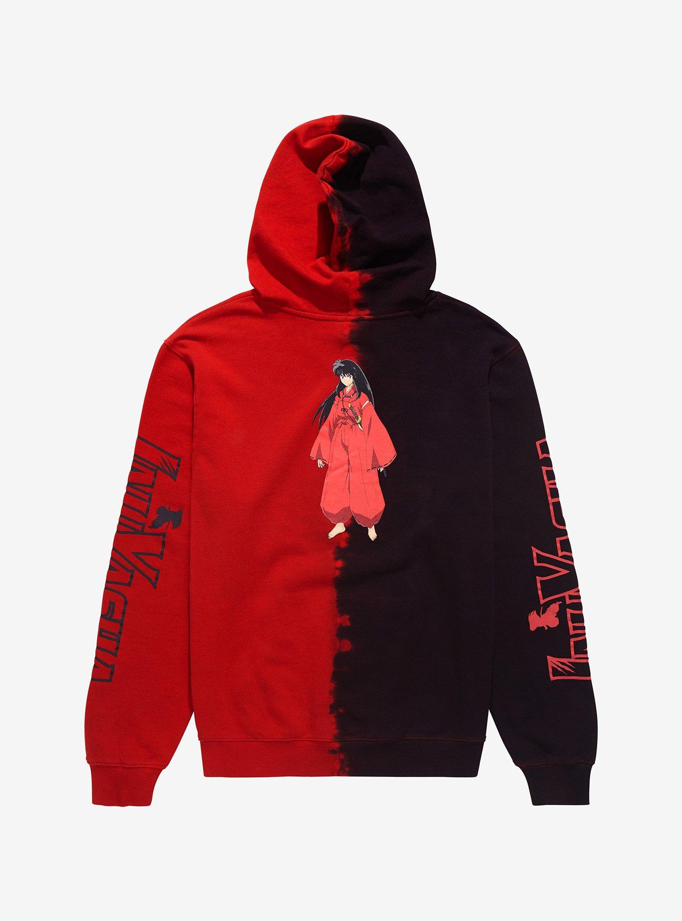 Inuyasha Split Dye Hoodie