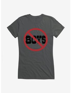 iCreate No Boys Sign Girls T-Shirt, , hi-res