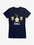 iCreate This Penguin Holding Beer Is Chill Girls T-Shirt, , hi-res