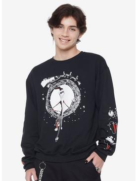 The Nightmare Before Christmas Jack Moon Sweatshirt, , hi-res