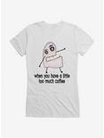 iCreate When You Have A Little Too Much Coffee Girls T-Shirt, , hi-res