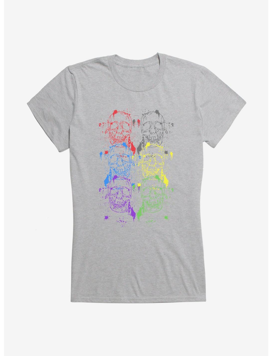 iCreate Spray Paint Skull Heads Girls T-Shirt, , hi-res