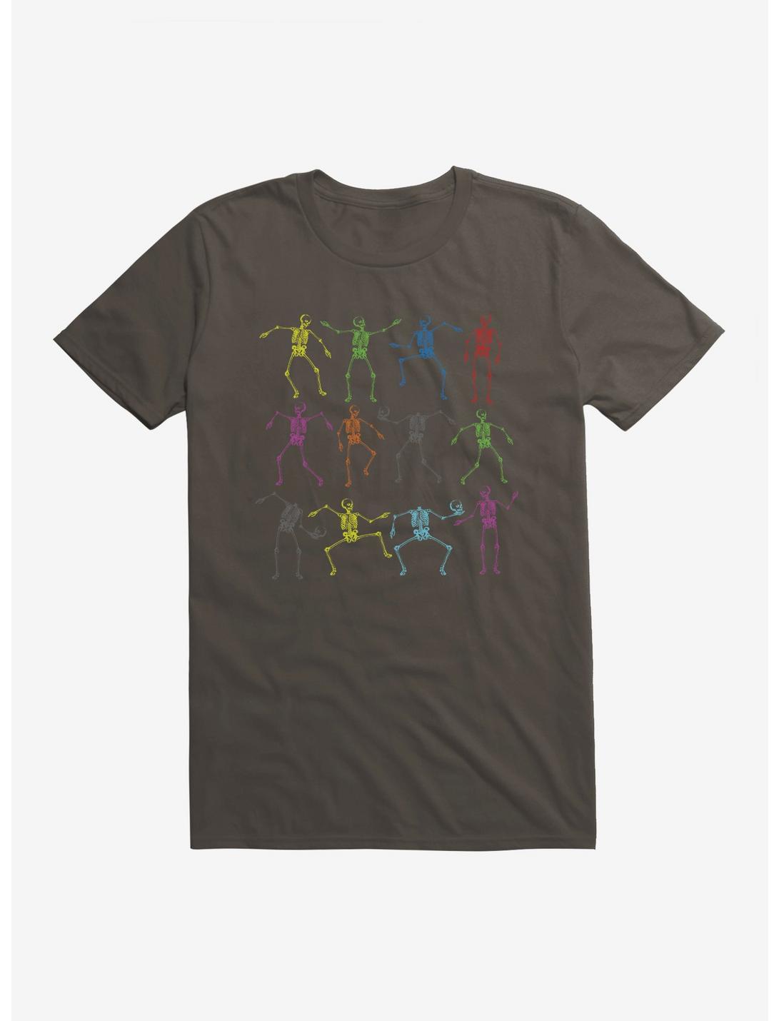 iCreate Colorful Dancing Skeletons T-Shirt, , hi-res