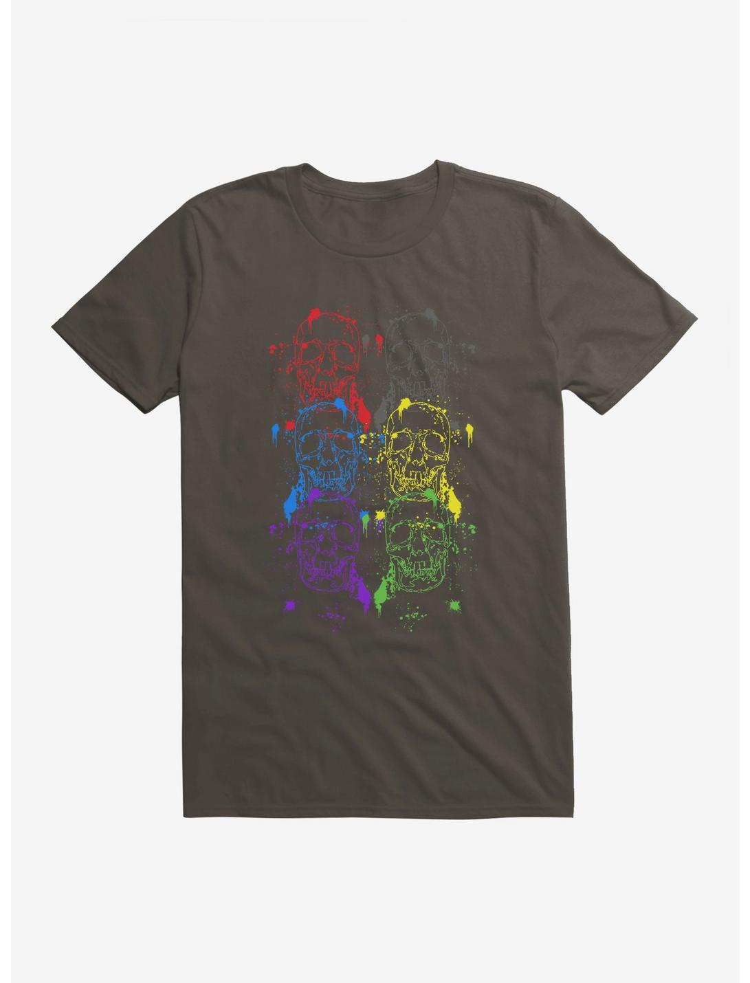 iCreate Spray Paint Skull Heads T-Shirt, , hi-res