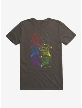 iCreate Spray Paint Skull Heads T-Shirt, , hi-res