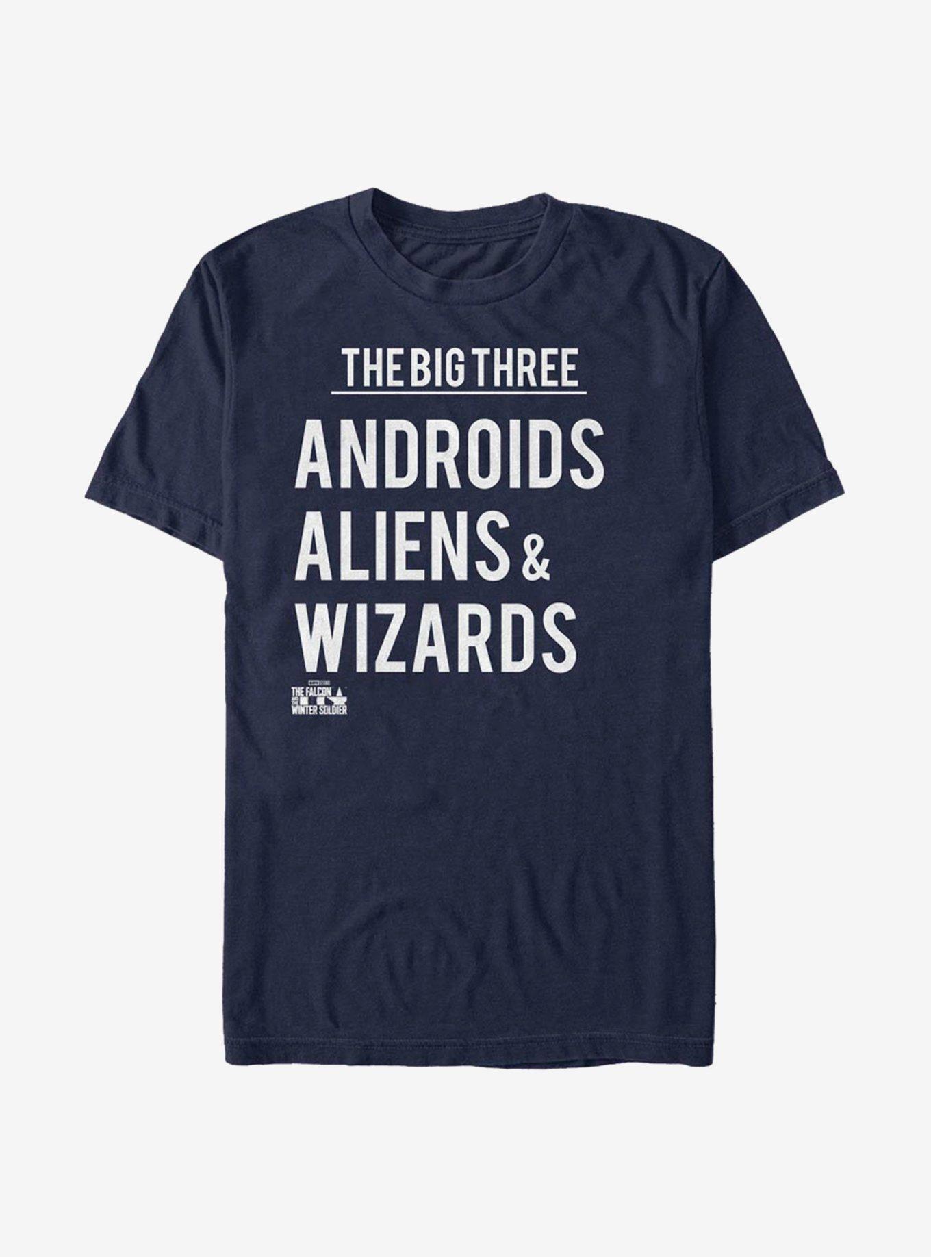 Marvel The Falcon And The Winter Soldier The Big Three -Shirt, , hi-res