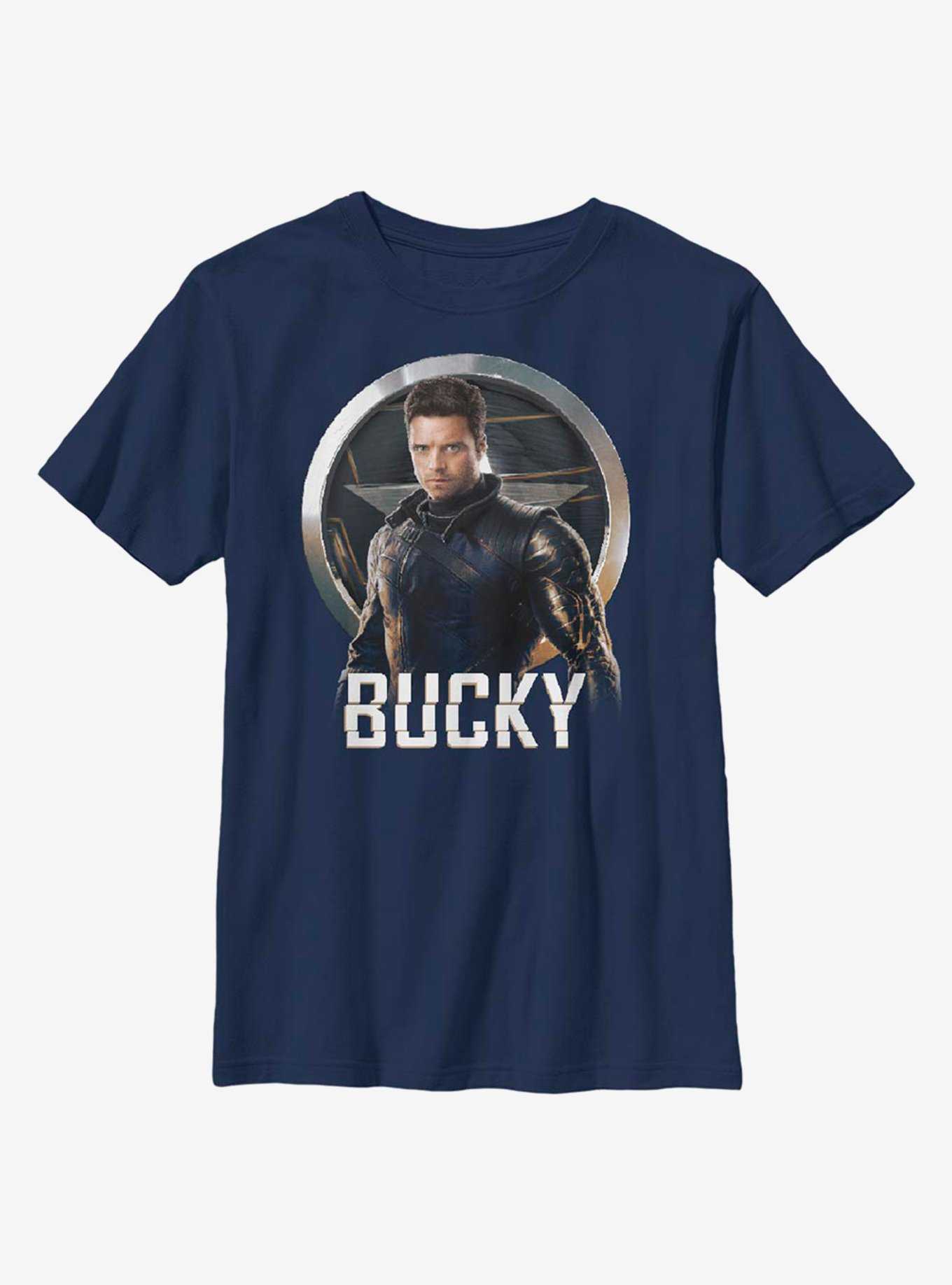 Marvel The Falcon And The Winter Soldier Bucky Youth T-Shirt, , hi-res