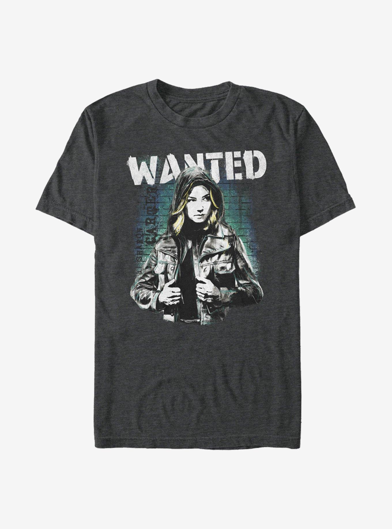 Marvel The Falcon And The Winter Soldier Sharon Carter Wanted T-Shirt, , hi-res
