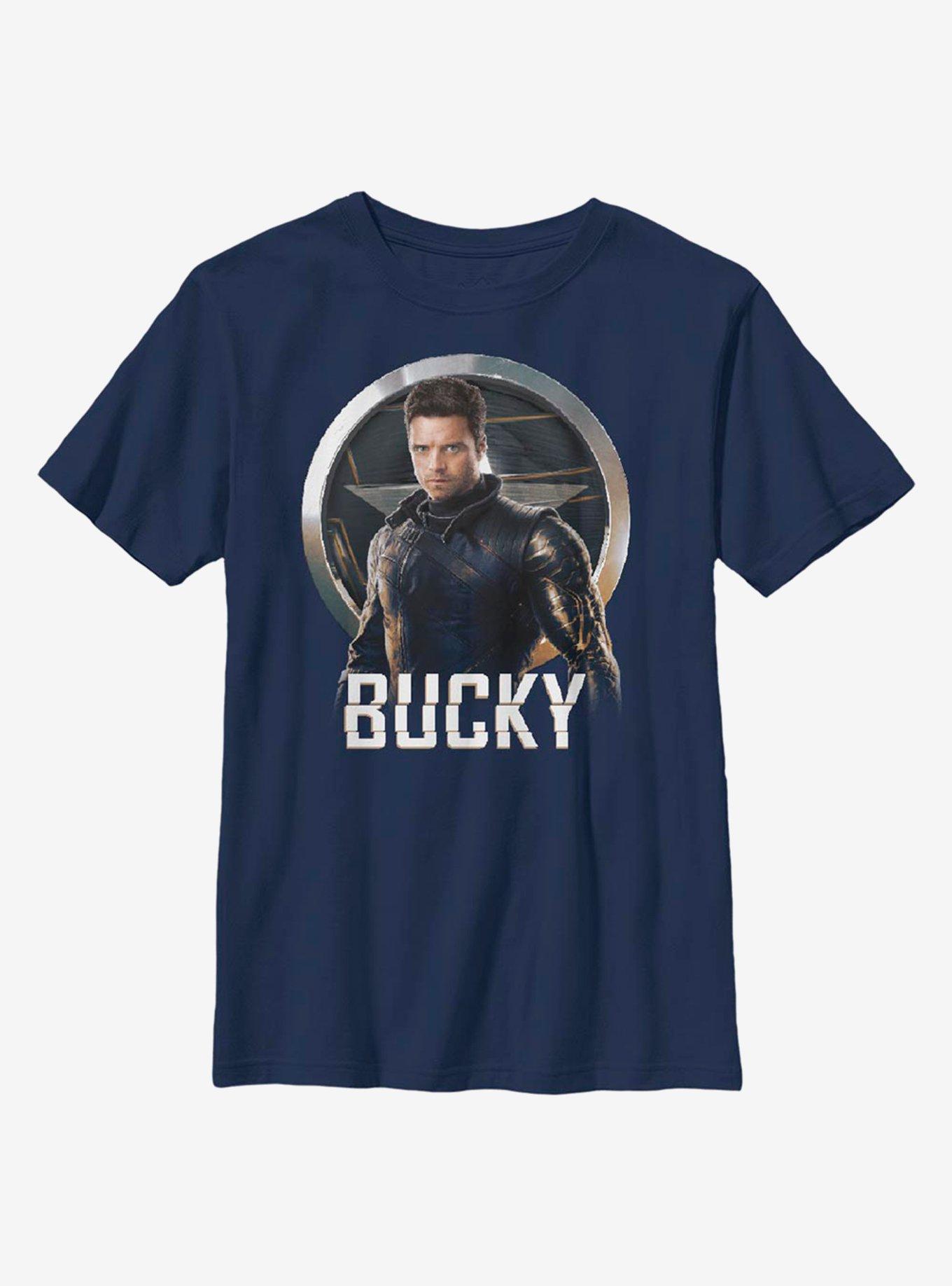 Marvel The Falcon And The Winter Soldier Bucky Youth T-Shirt, , hi-res