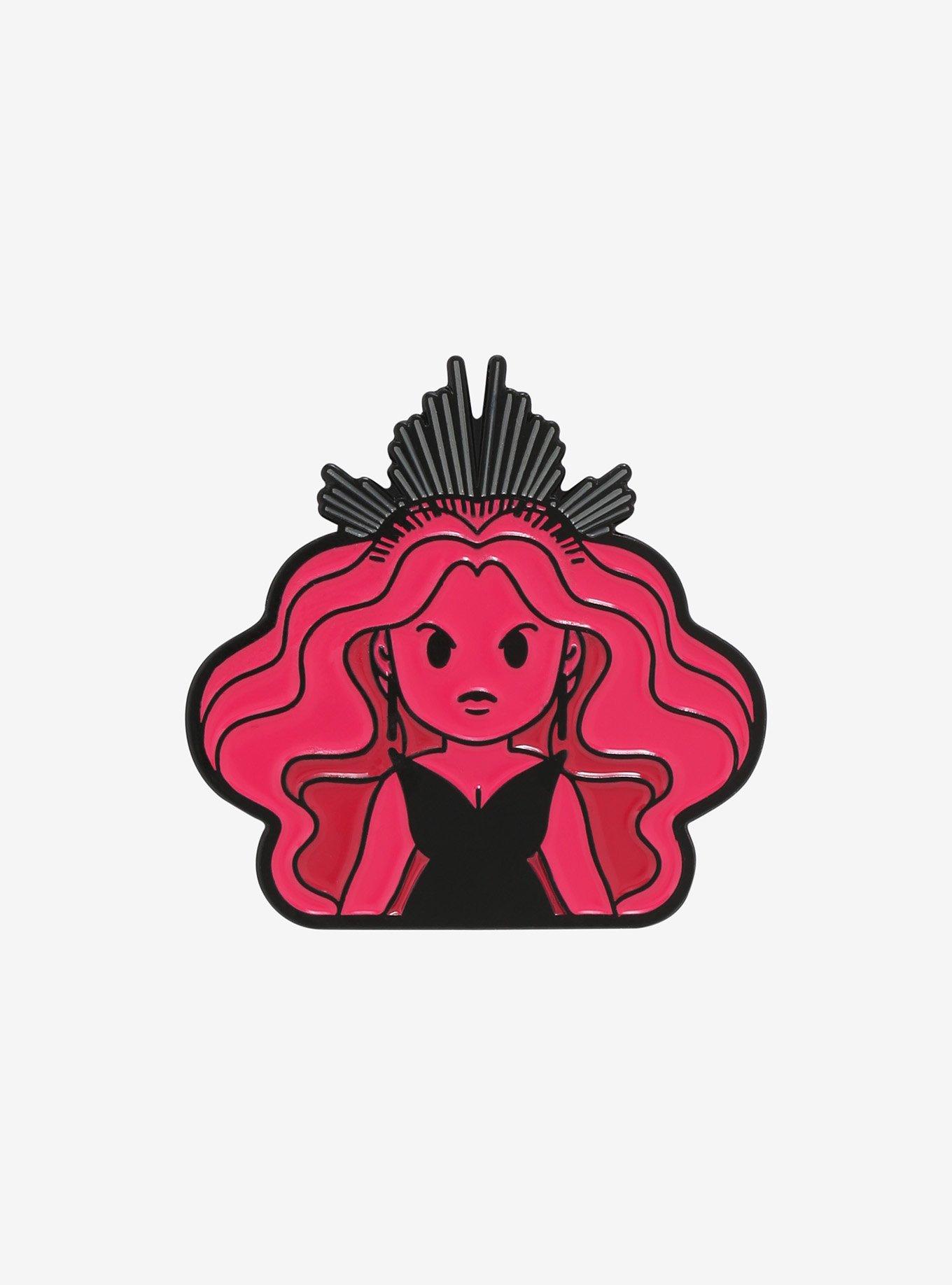 Lore Olympus Chibi Queen Enamel Pin, , hi-res