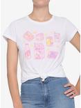 Hello Kitty And Friends Snacks & Games Girls T-Shirt, MULTI, hi-res