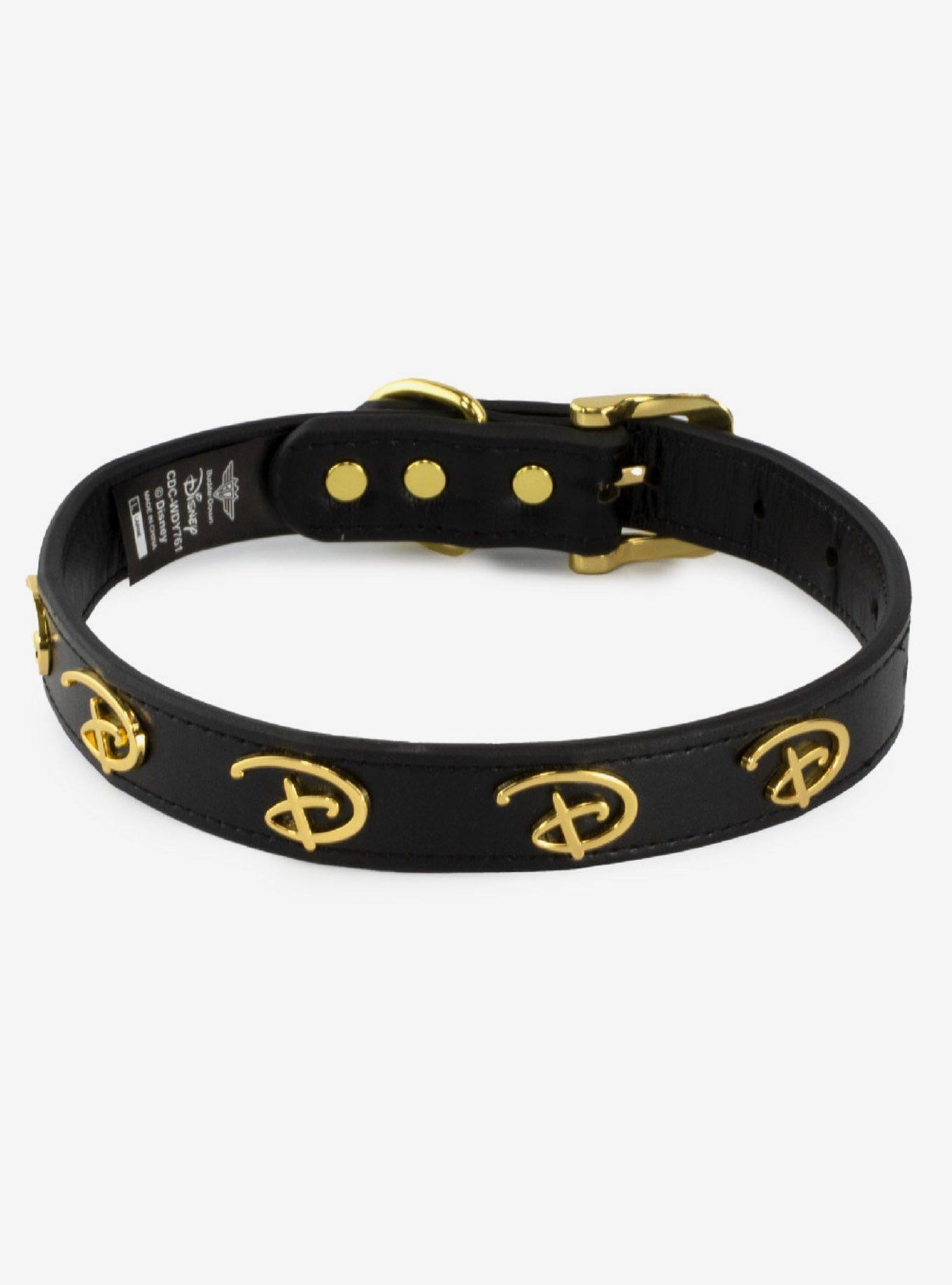 Buckle-Down Disney Signature D Dog Collar, MULTI, hi-res