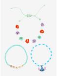 Disney Lilo & Stitch Ohana Flowers Bracelet Set - BoxLunch Exclusive, , hi-res