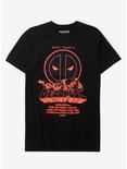Marvel Deadpool Movie Poster T-Shirt - BoxLunch Exclusive, BLACK, hi-res