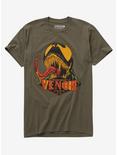 Marvel Venom Classic Comic T-Shirt - BoxLunch Exclusive, OLIVE, hi-res
