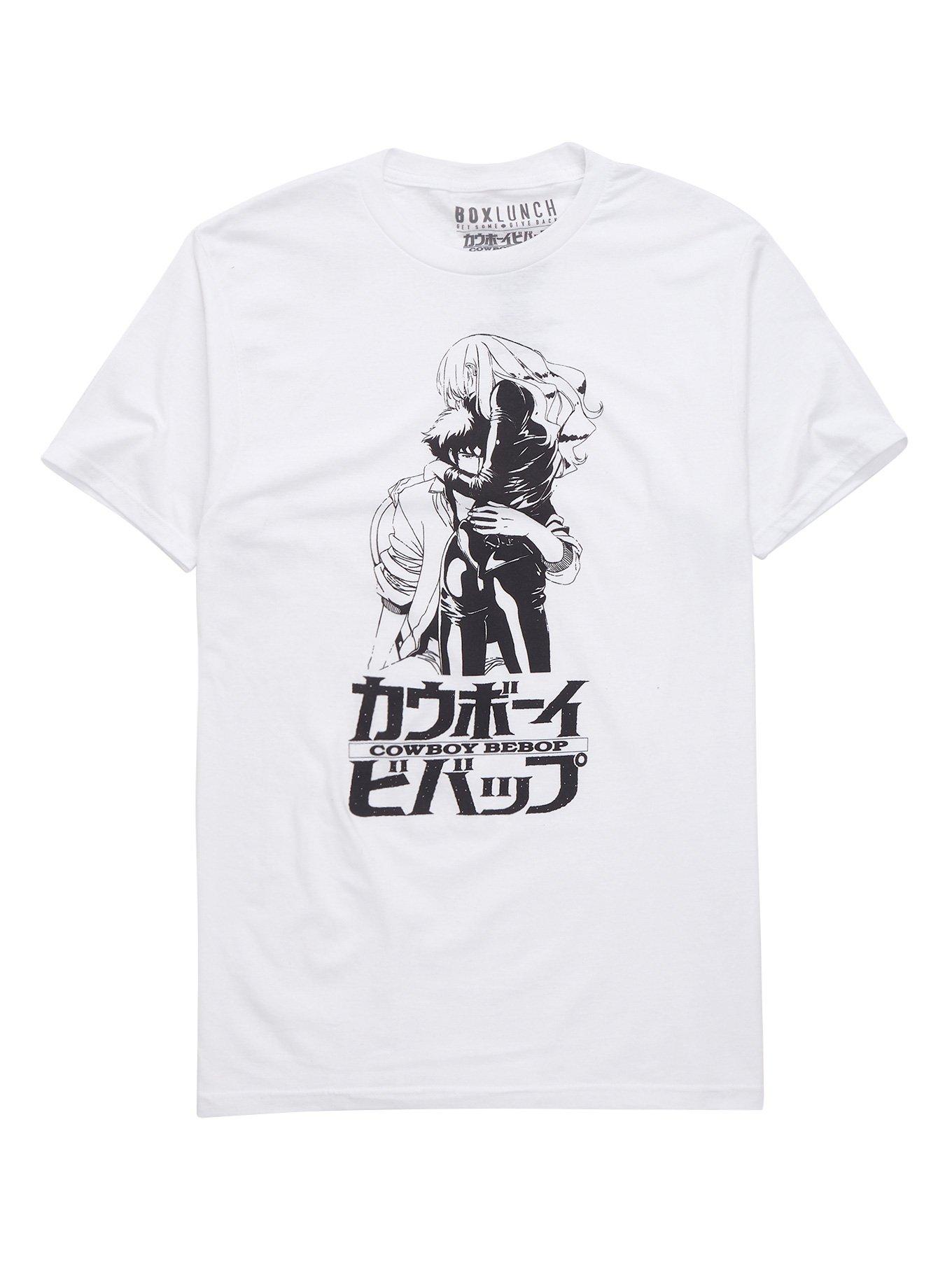 Cowboy Bebop Spike & Julia T-Shirt - BoxLunch Exclusive, OFF WHITE, hi-res