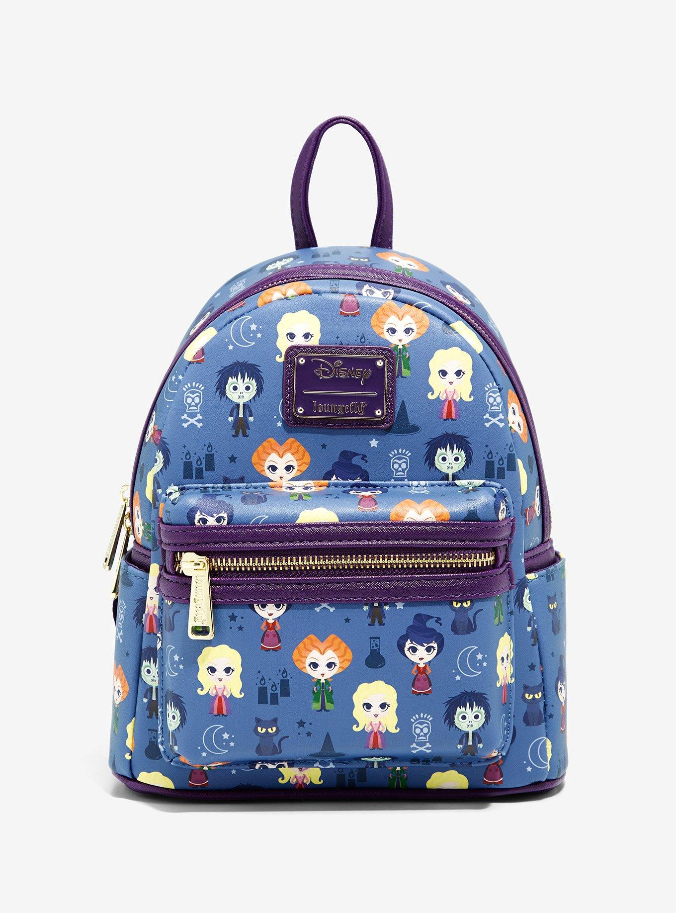 Disney Loungefly Hocus Pocus Backpack Anime Women School Bags Female Daily  Shopping Bag Luxury Large Capacity Crossbody Bag Gift - AliExpress