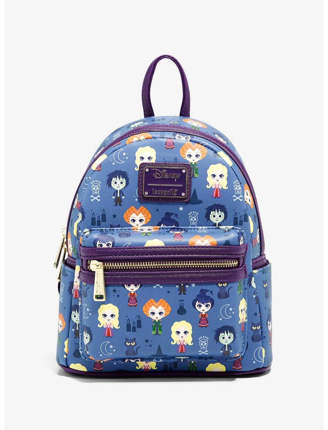 Loungefly Disney Hocus Pocus Chibi Characters Mini Backpack - BoxLunch Exclusive, , hi-res