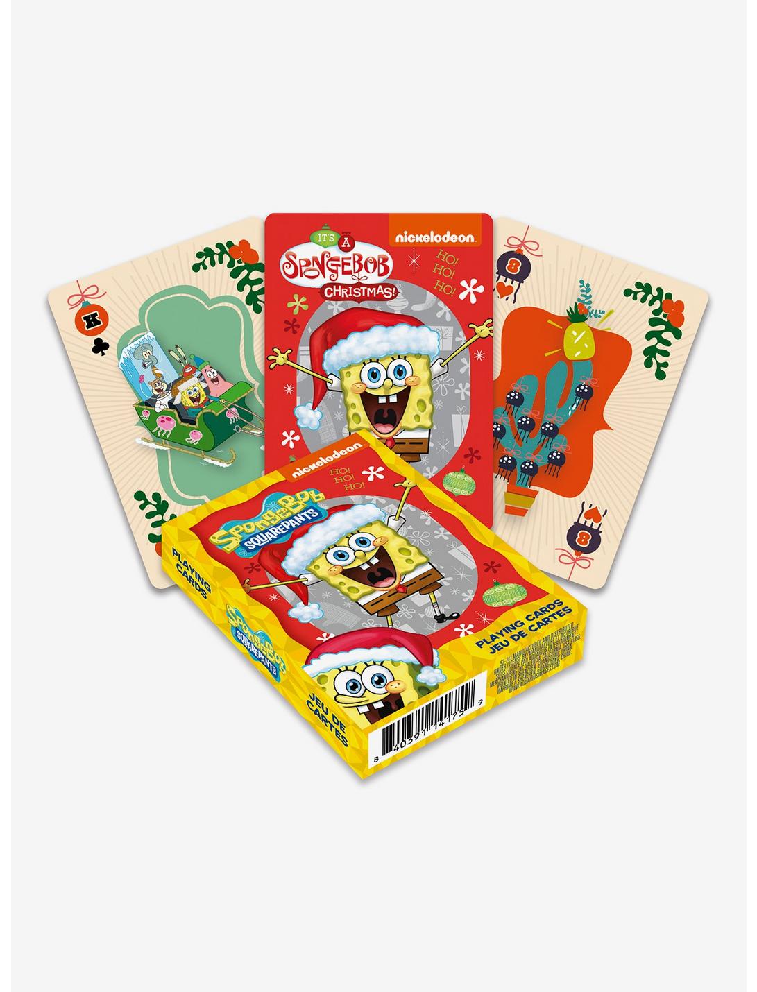 SpongeBob SquarePants Holiday Playing Cards, , hi-res