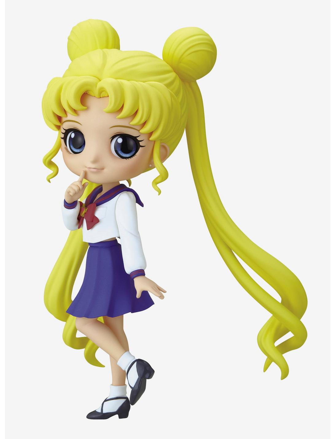 Banpresto Sailor Moon Eternal Q Posket Usagi Tsukino (Ver. A) Figure, , hi-res