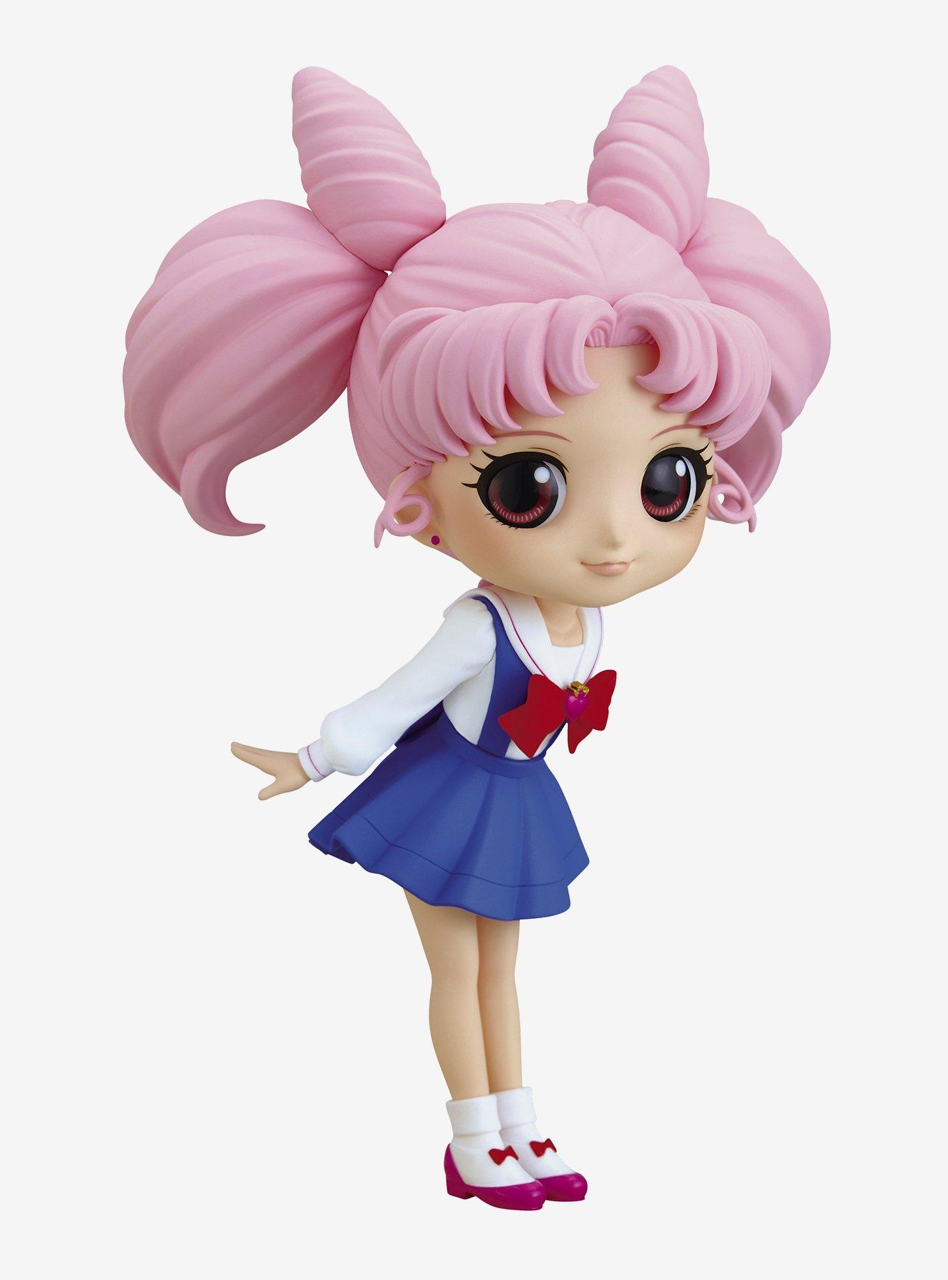 Banpresto Sailor Moon Eternal Q Posket Chibiusa Tsukino (Ver. A) Figure, , hi-res