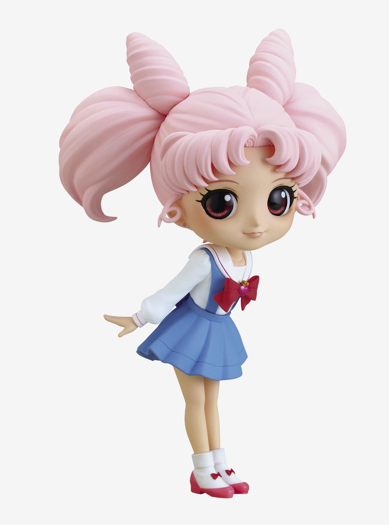 Banpresto Sailor Moon Eternal Q Posket Chibiusa Tsukino (Ver. B) Figure, , hi-res