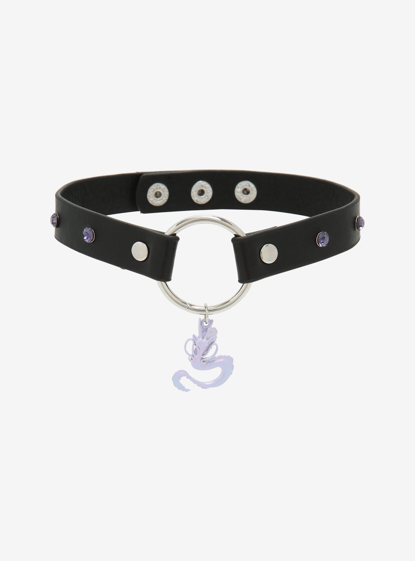 Studio Ghibli Spirited Away Haku Pendant O-Ring Choker, , hi-res