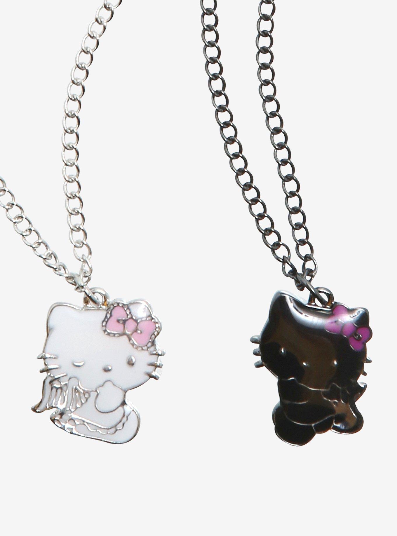 Hello Kitty Angel & Devil Best Friend Necklace Set, , hi-res