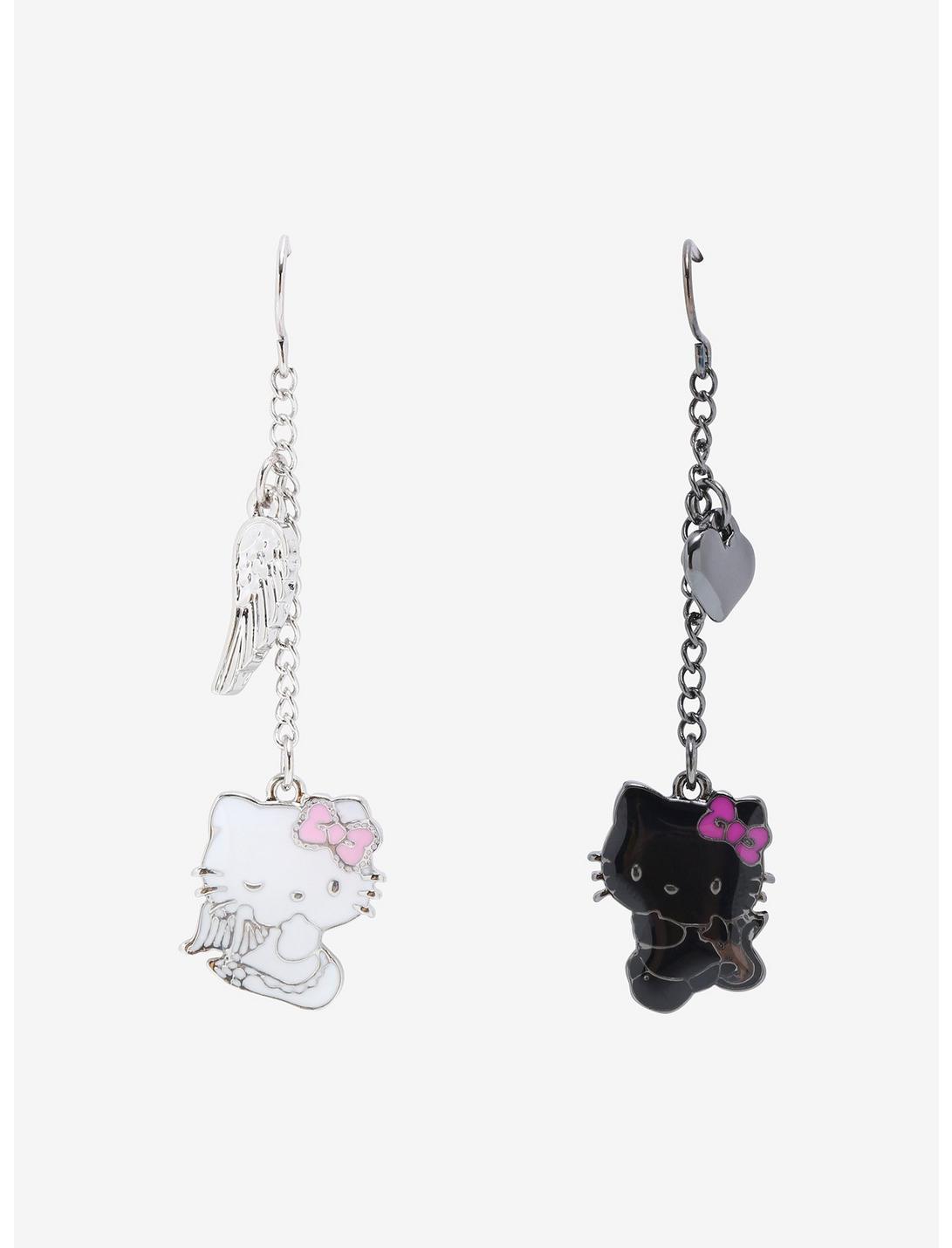 Hello Kitty Angel & Devil Earring Set, , hi-res