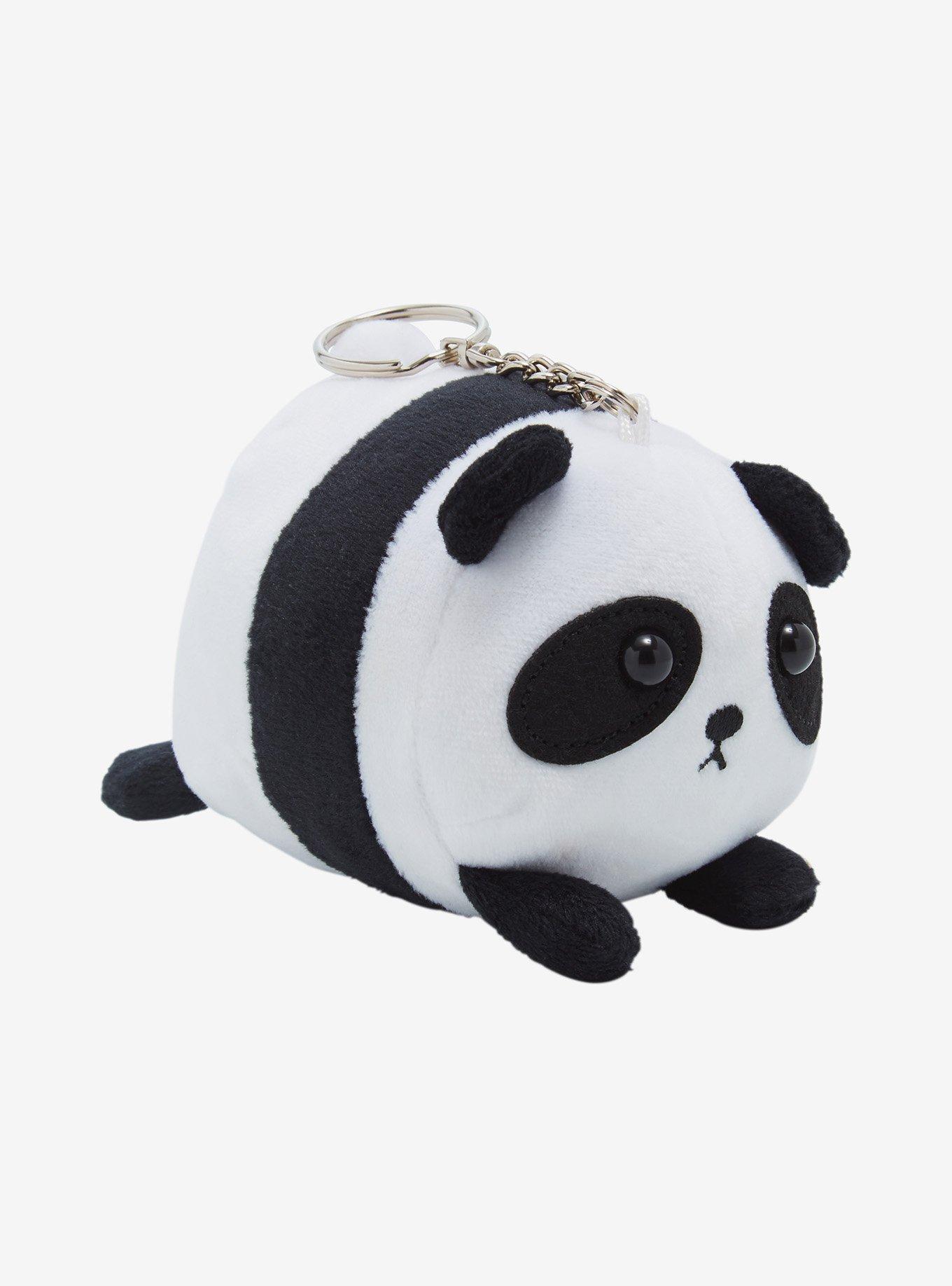 Panda Mini Plush Key Chain, , hi-res