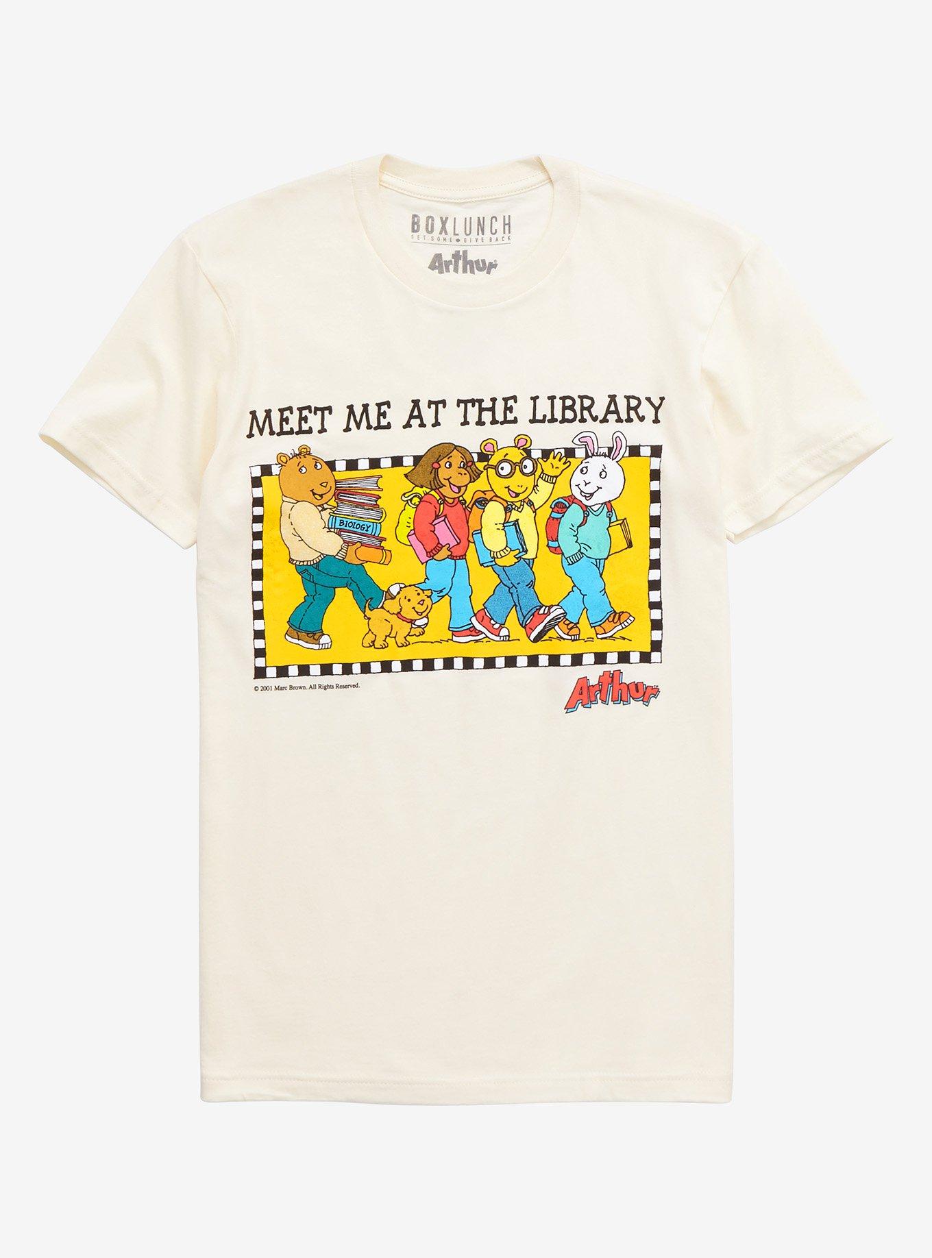 Arthur Meet me at the Library T-Shirt - BoxLunch Exclusive, , hi-res