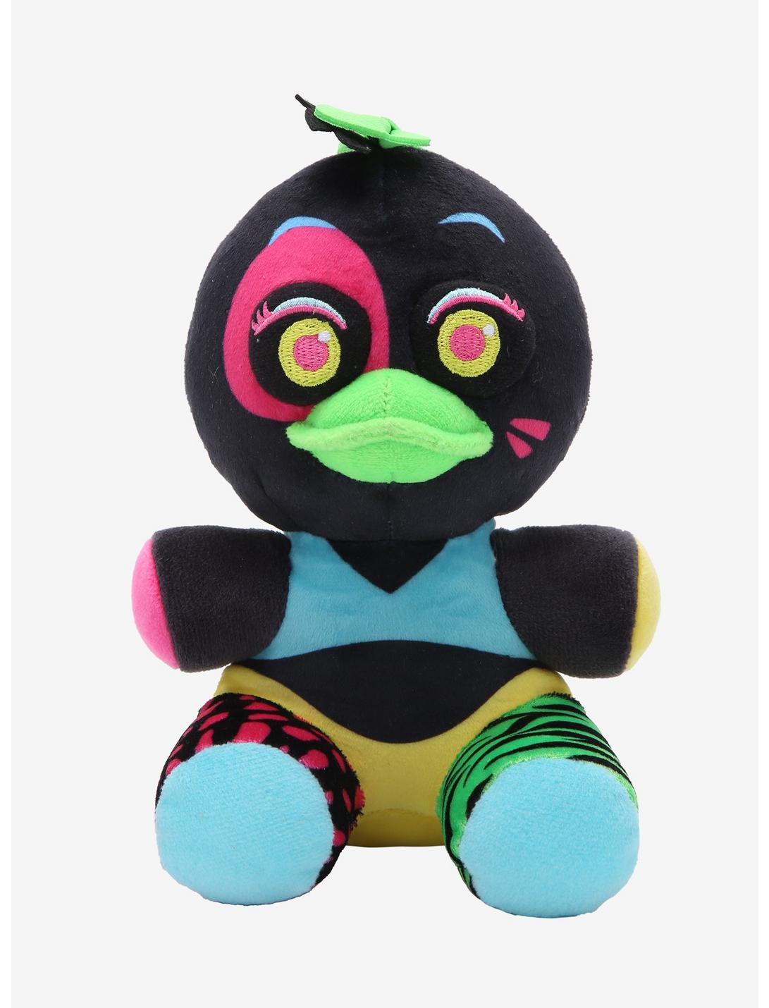 Funko Five Nights At Freddy's: Security Breach Blacklight Glamrock Chica Plush Hot Topic Exclusive, , hi-res