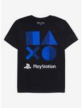 Sony PlayStation Shapes Youth T-Shirt - BoxLunch Exclusive, BLACK, hi-res
