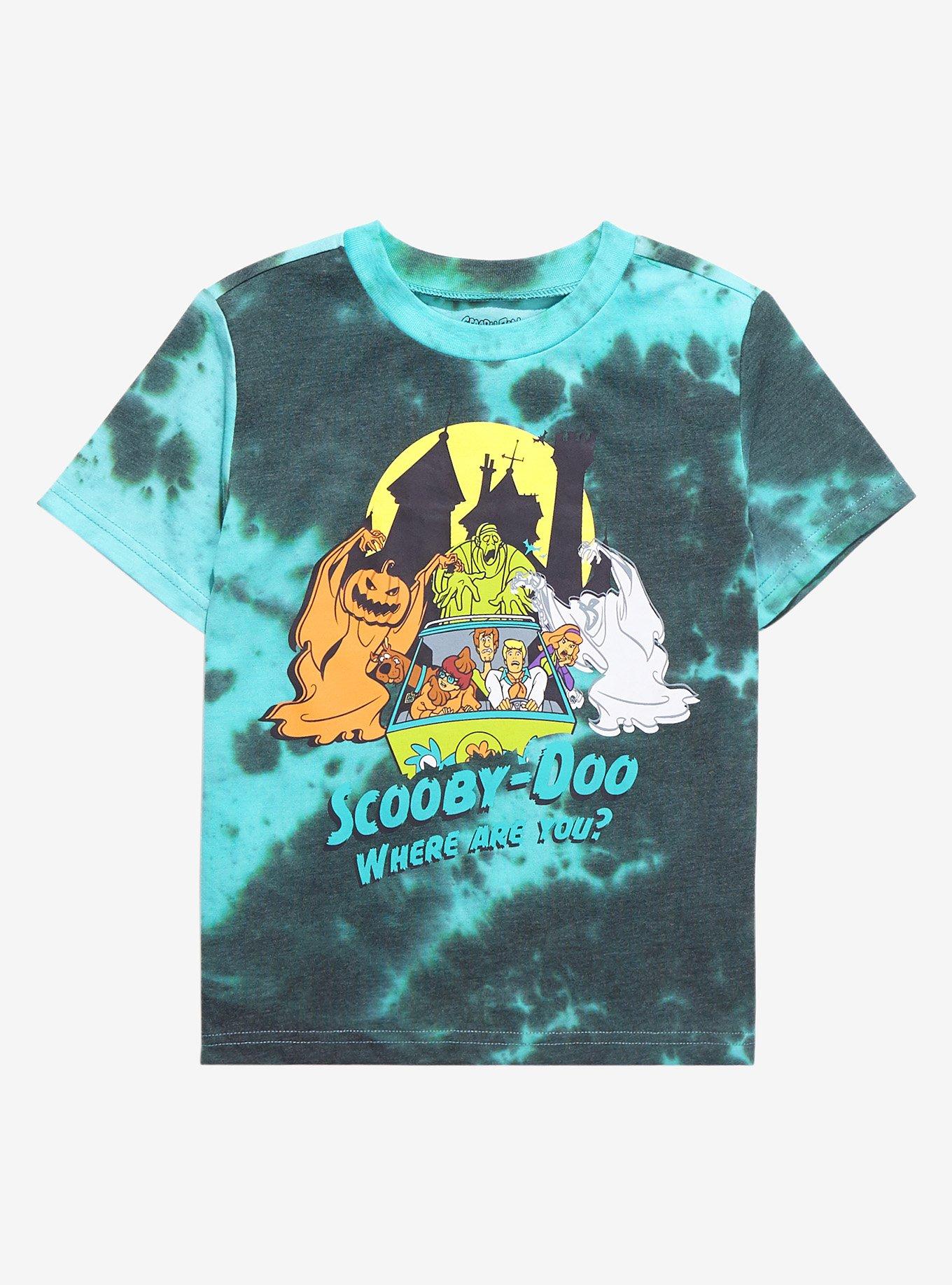 Scooby-Doo Where Are You Youth Tie-Dye T-Shirt - BoxLunch Exclusive, TIE DYE, hi-res