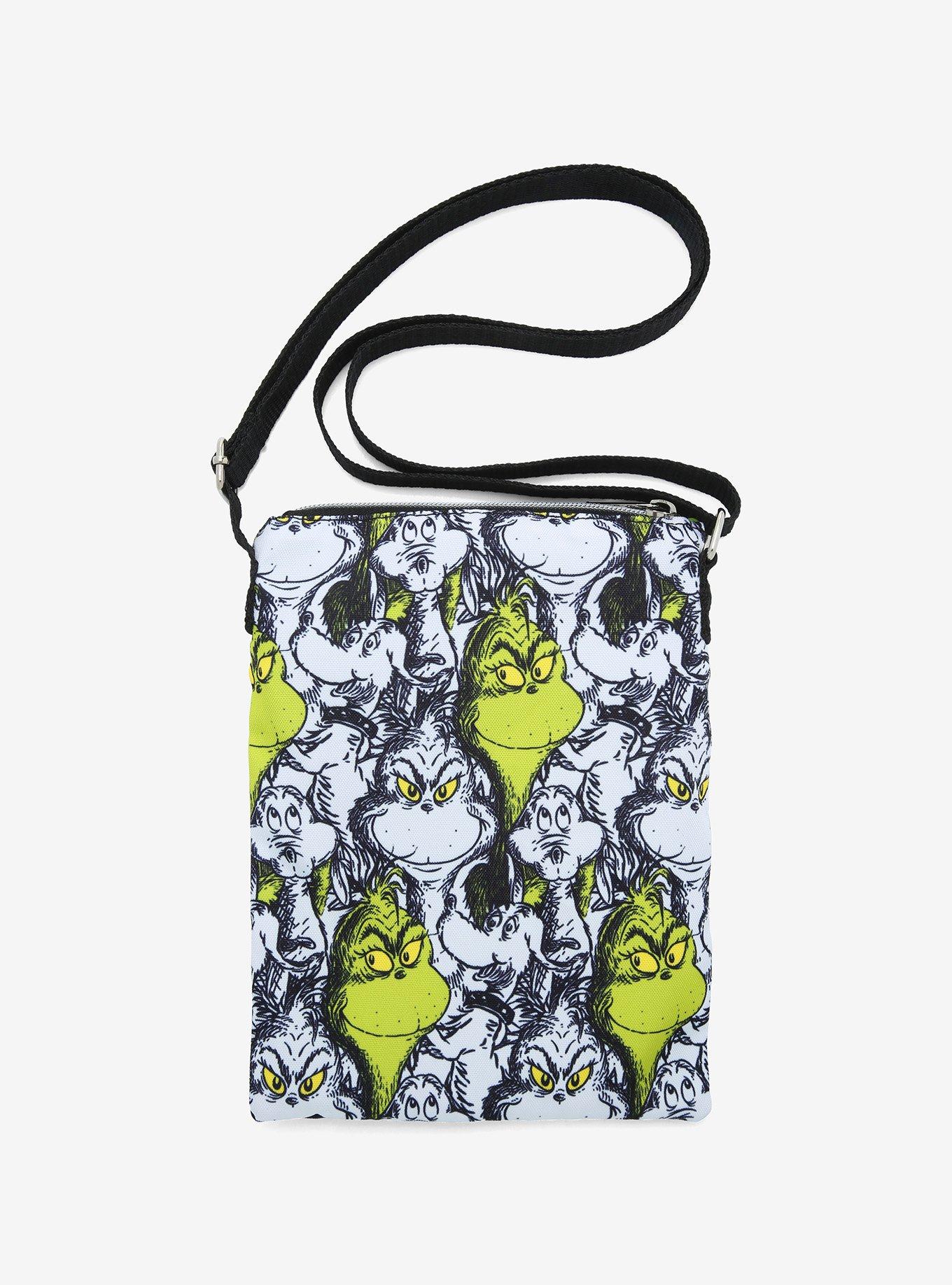 Loungefly How The Grinch Stole Christmas! Grinch & Max Passport Crossbody Bag, , hi-res