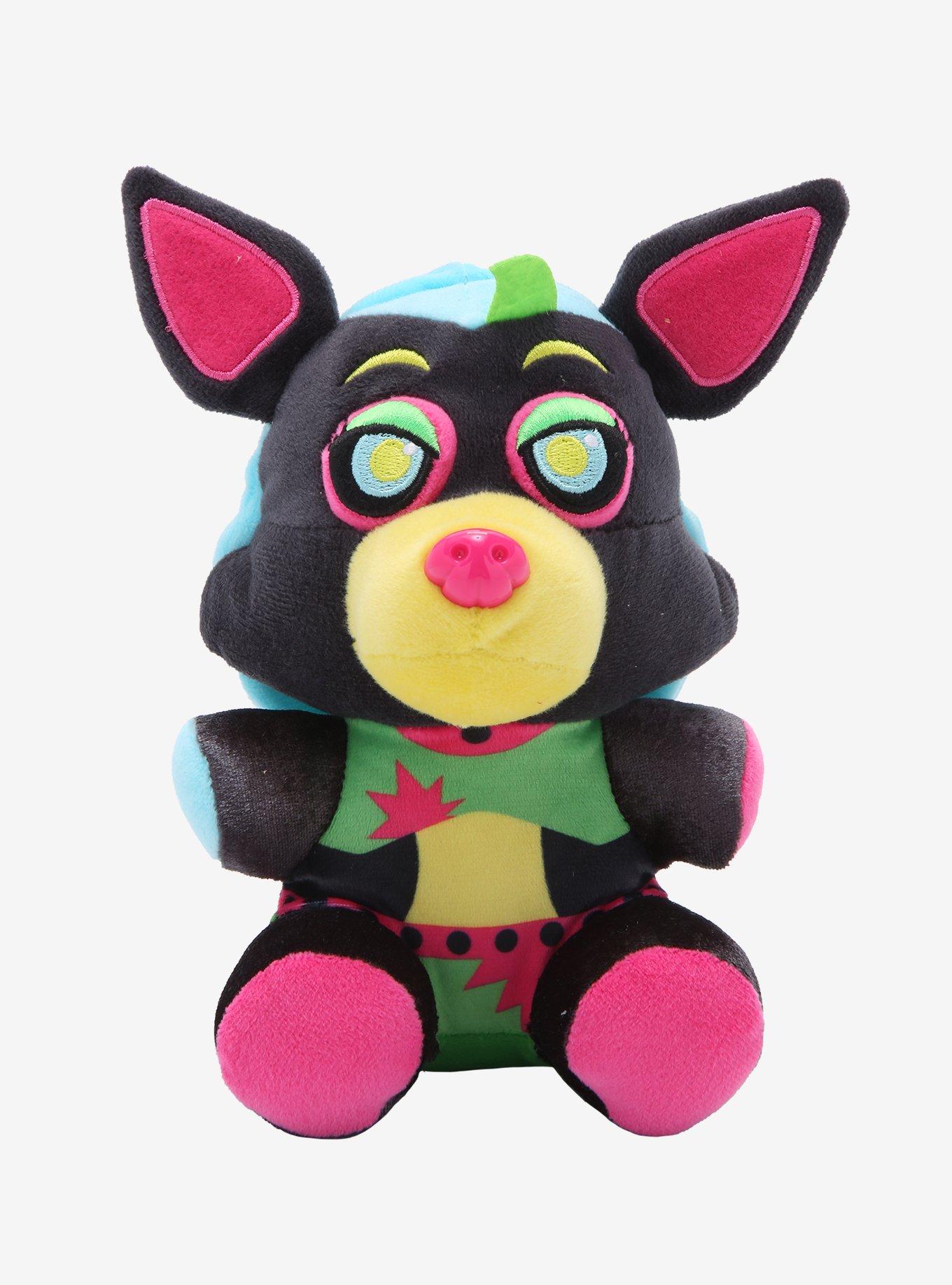 Funko Five Nights At Freddy's: Security Breach Blacklight Roxanne Wolf Plush Hot Topic Exclusive, , hi-res