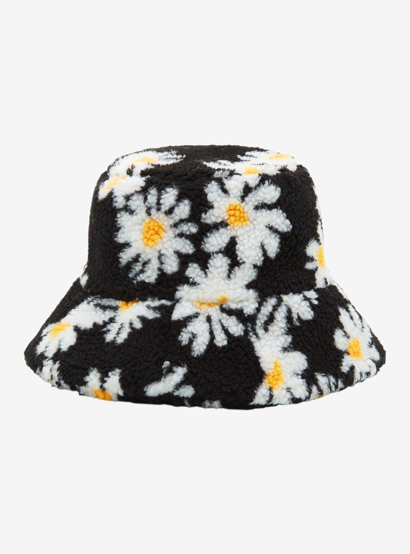 Daisy Fuzzy Bucket Hat | Hot Topic