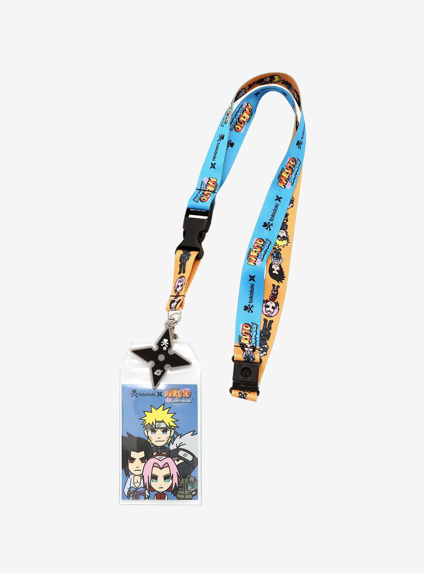 tokidoki x Naruto Shippuden Chibi Group Lanyard - BoxLunch Exclusive, , hi-res